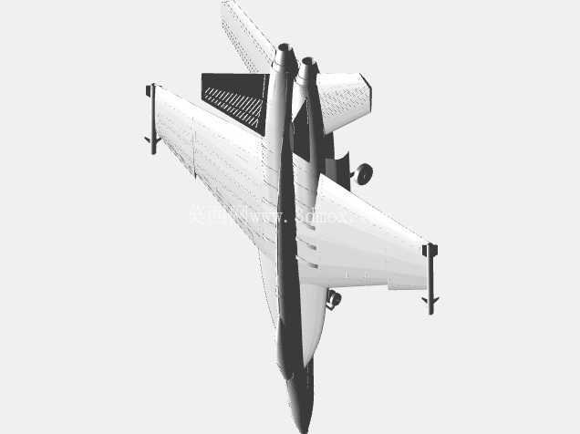 美国海军F-18E战斗机/攻击机实体组装模型