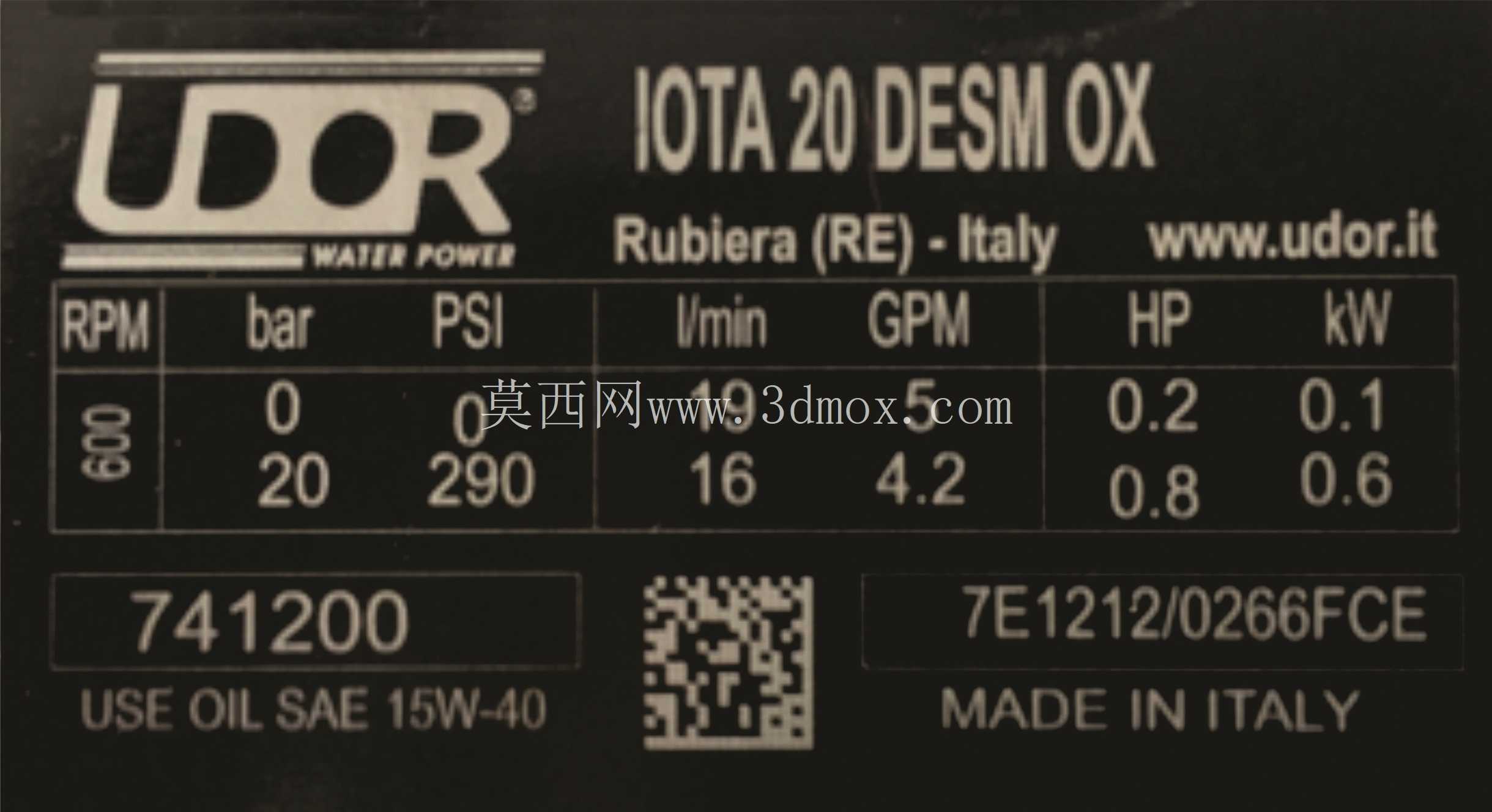 �� UDOR IOTA 20