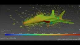 基于工作的学习 (WBL) - F18 喷气机的分离涡模拟 (DES) CFD 模型,用于评估阻力系数与 k-omega 湍流模型的影响