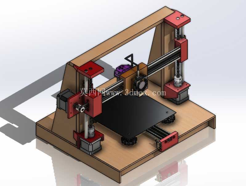 DIY 3D 打印机 | 完整的 SolidWorks 装配体(受 CoreXY Design 启发)
