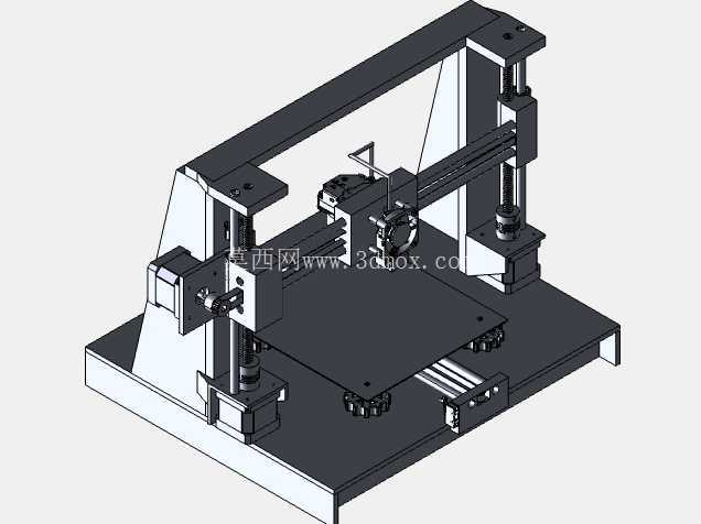 DIY 3D 打印机 | 完整的 SolidWorks 装配体(受 CoreXY Design 启发)