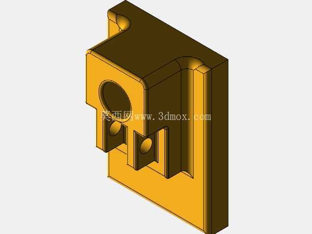 SOLIDWORKS - 3D 压制模型零件