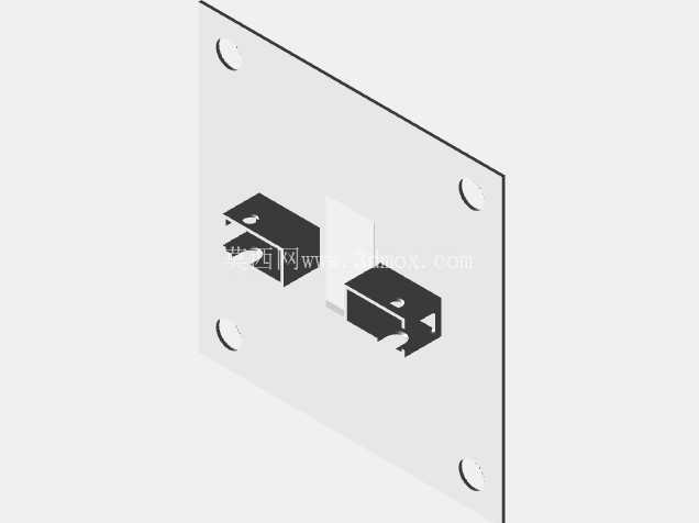 OPENSCAD 安装传感器