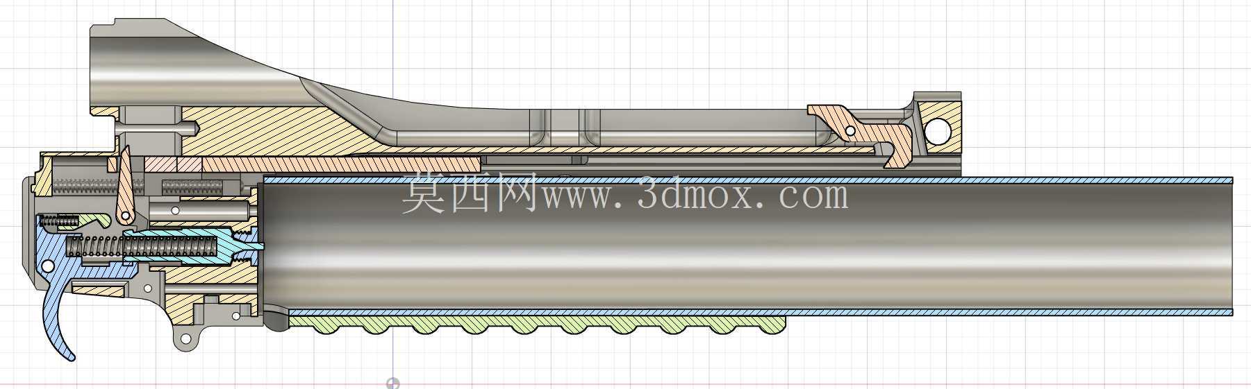 M203 接收器及部分零件