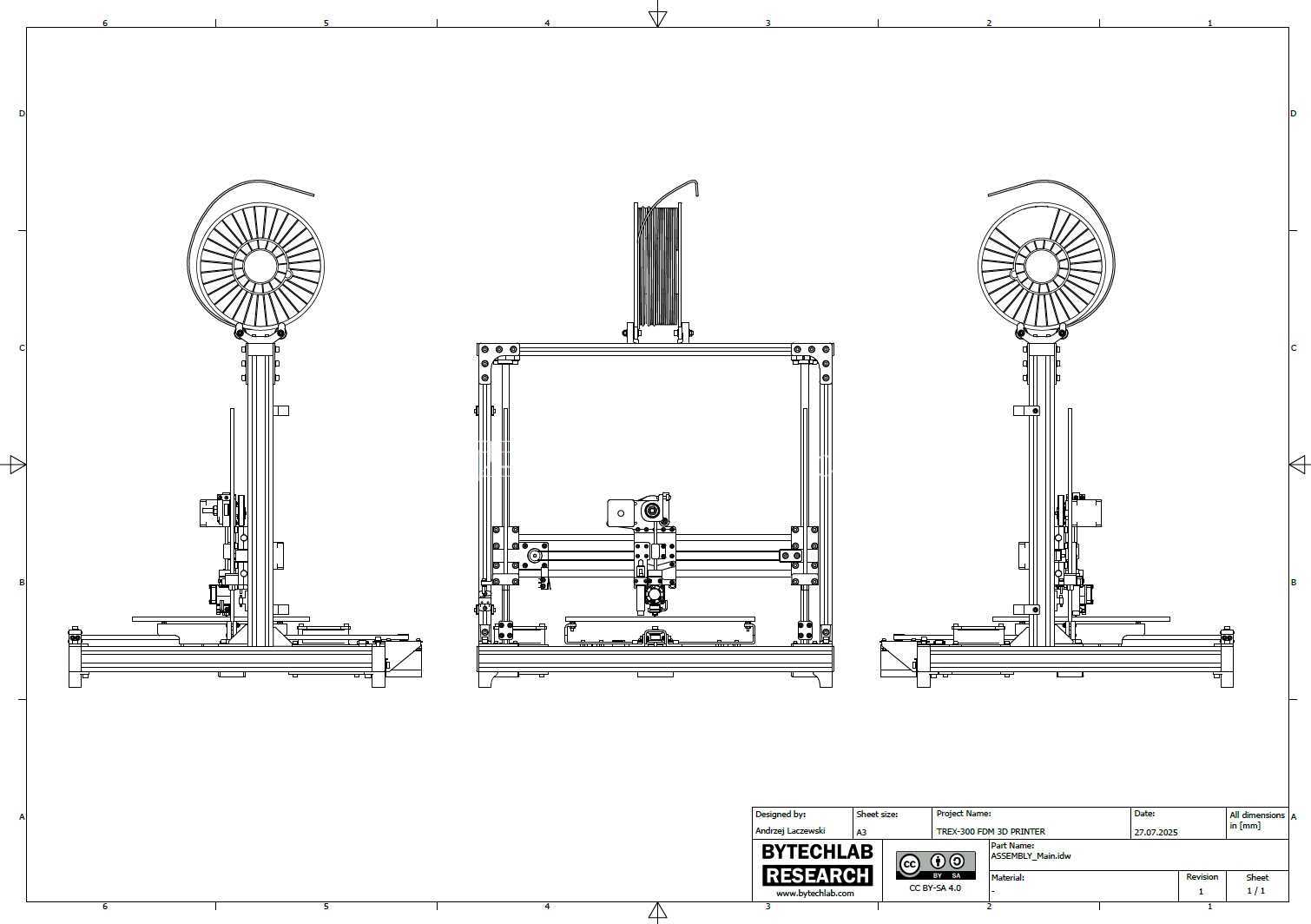MECH - FDM 3D ��ӡ�� - TREX-300