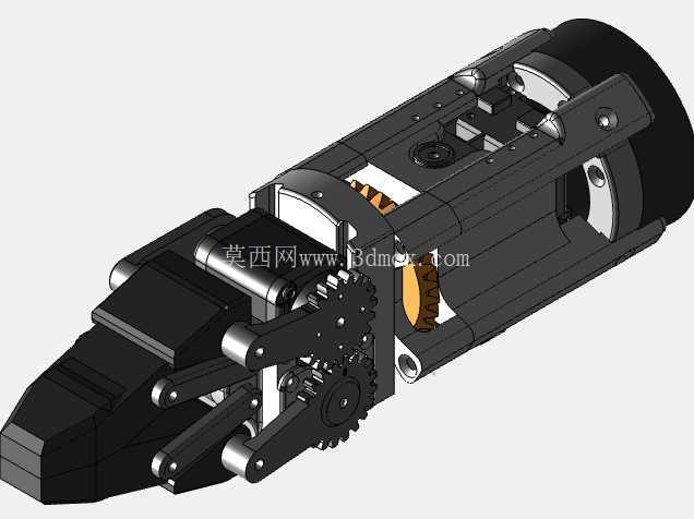 Unitree H1 斜角变速箱臂