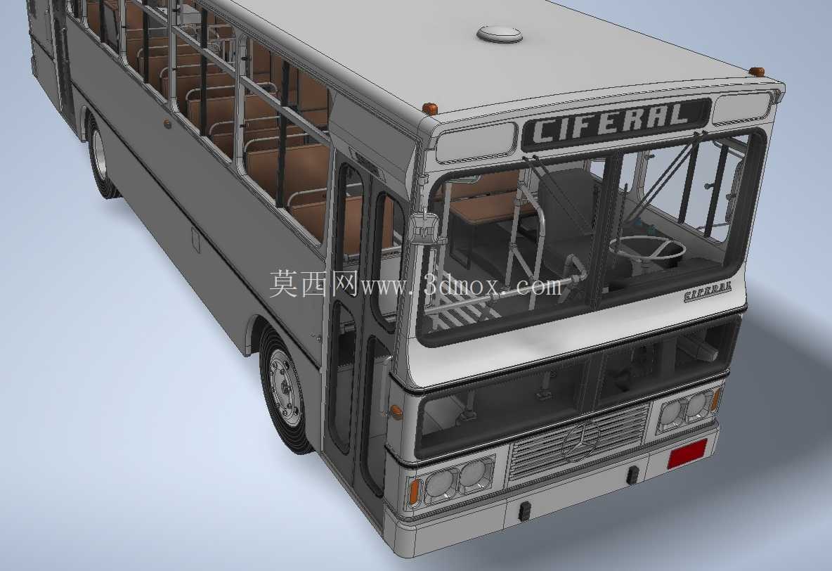 Ciferal Urbano / Escala 1:43 / Motor Traseiro