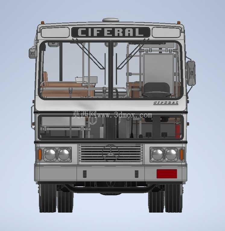 Ciferal Urbano / Escala 1:43 / Motor Traseiro