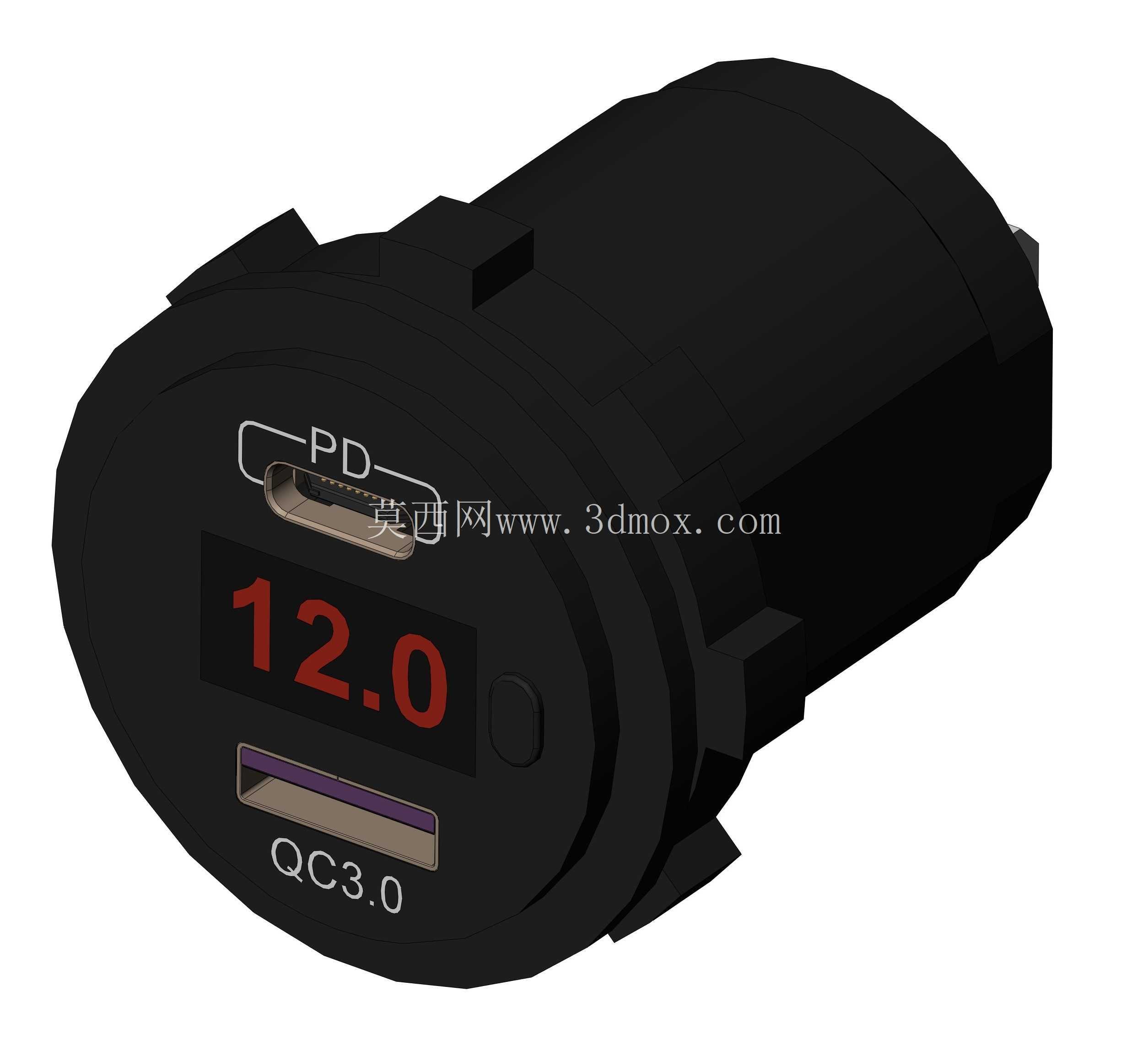 USB C ���س�������� 12V/24V ˫ USB ���� PD3.0 �� QC3.0