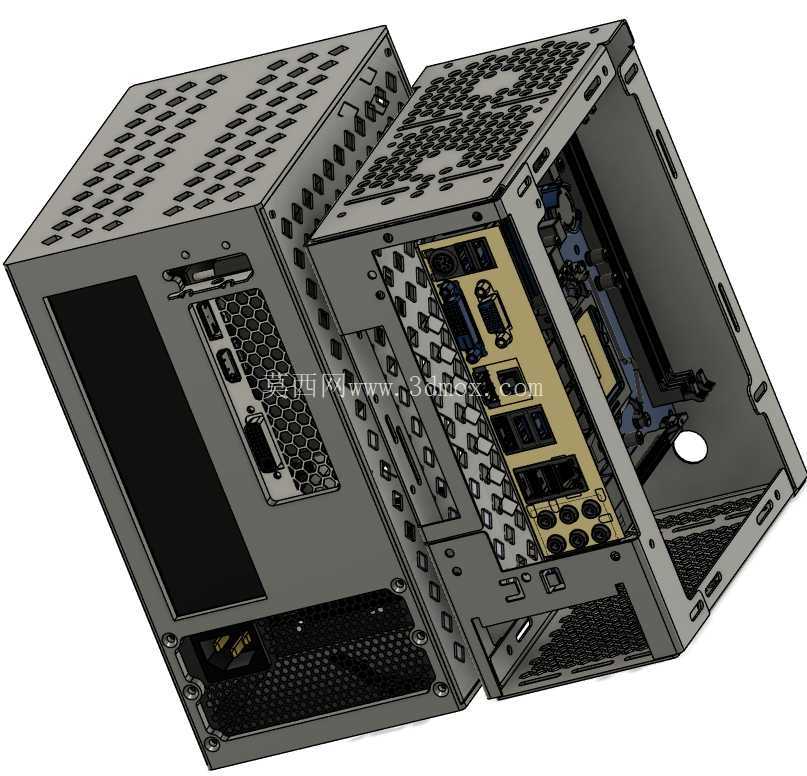 5.8 L ITX ���䣬�� SFX PSU