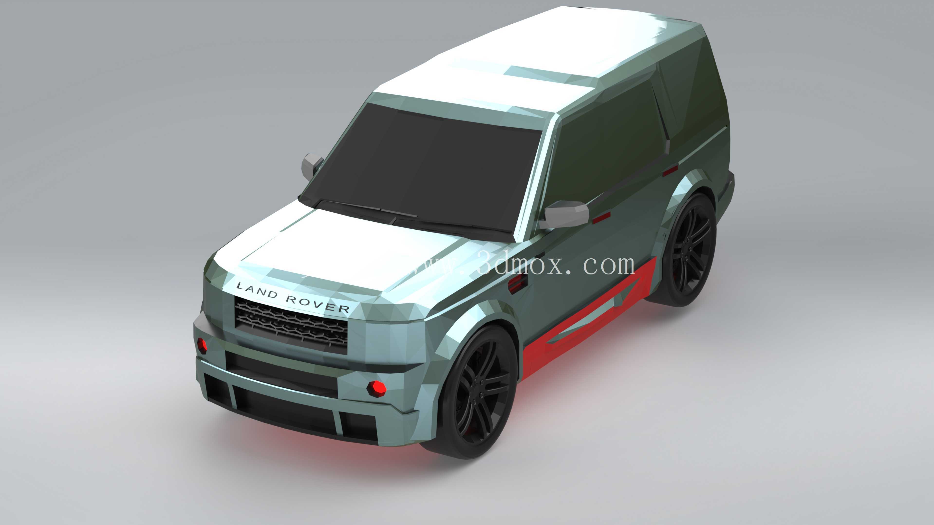 路虎发现 4 汽车 SUV-3DView