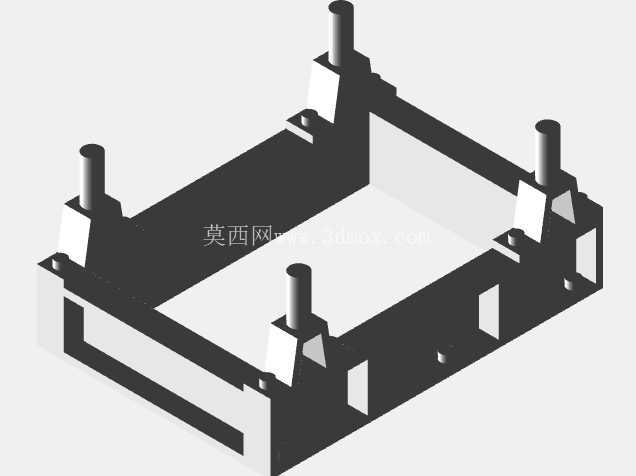 模型 1:24 - 斗式提升机牵引头
