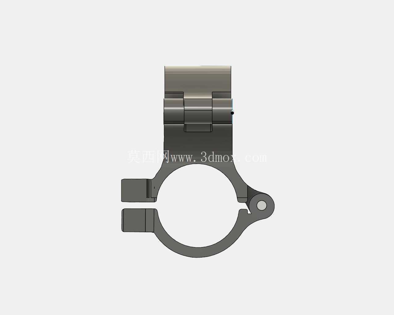 双管可调夹具安装座 - 模块化支架系统