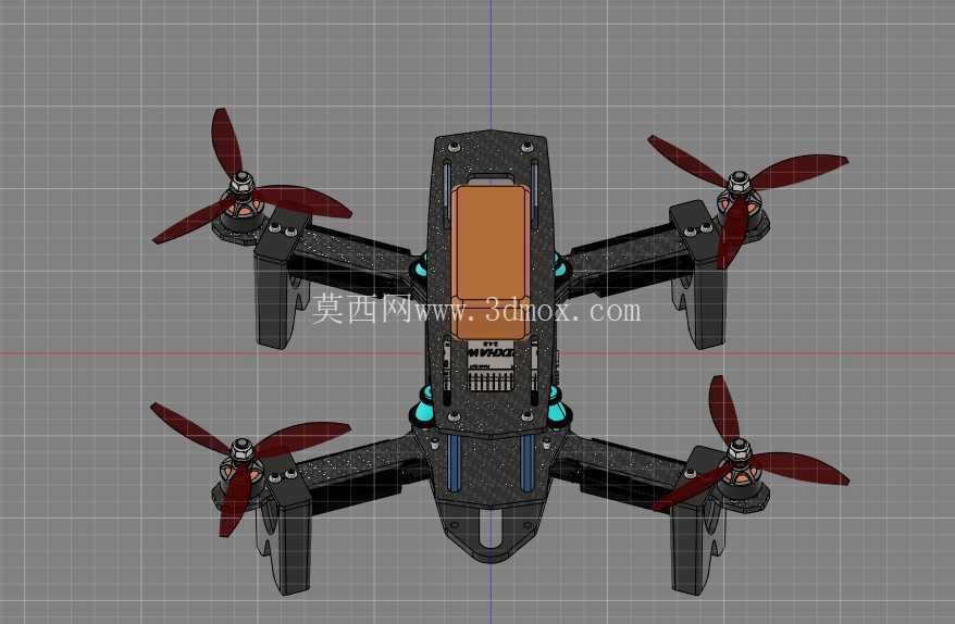 具有定制航空电子设备隔离安装座的模块化 250 级无人机平台
