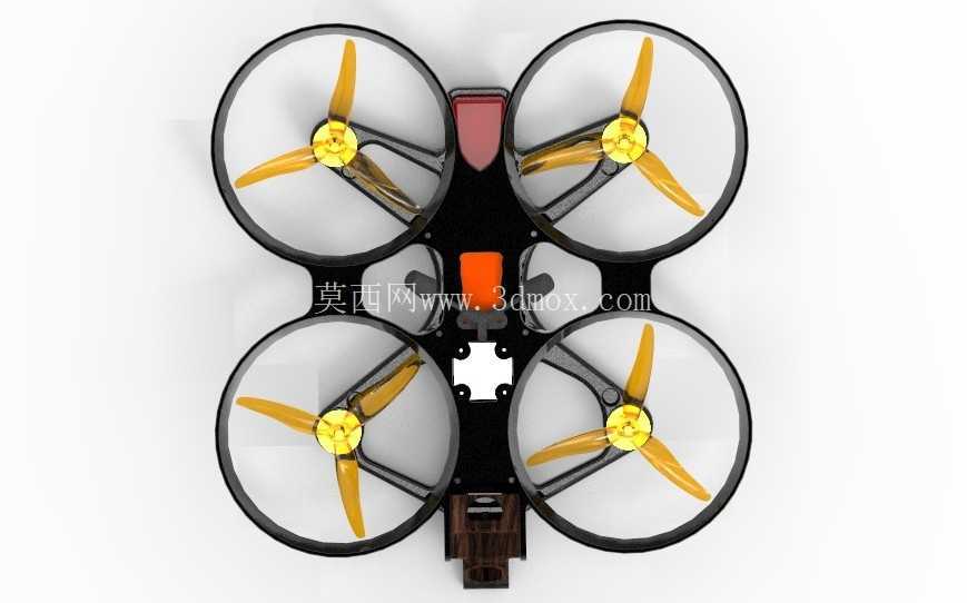 5 英寸管道式电影 FPV 无人机,配备 DJI O4 Pro 和 Action 2 支架,3D 打印