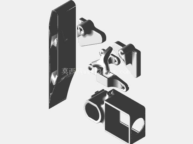 5 英寸管道式电影 FPV 无人机,配备 DJI O4 Pro 和 Action 2 支架,3D 打印