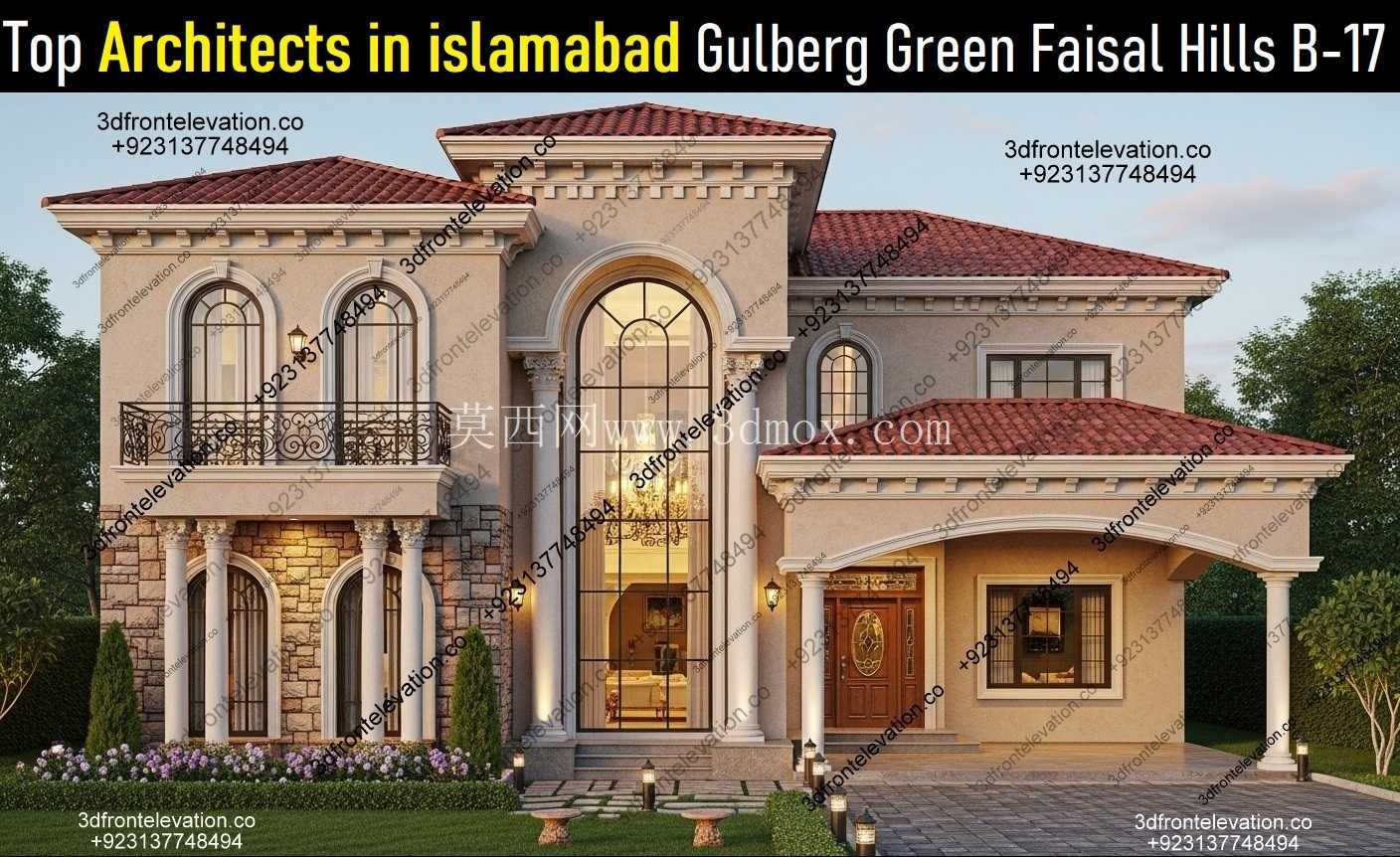 2?? 伊斯兰堡顶级建筑师 – Gulberg Green、Faisal Hills、B-17