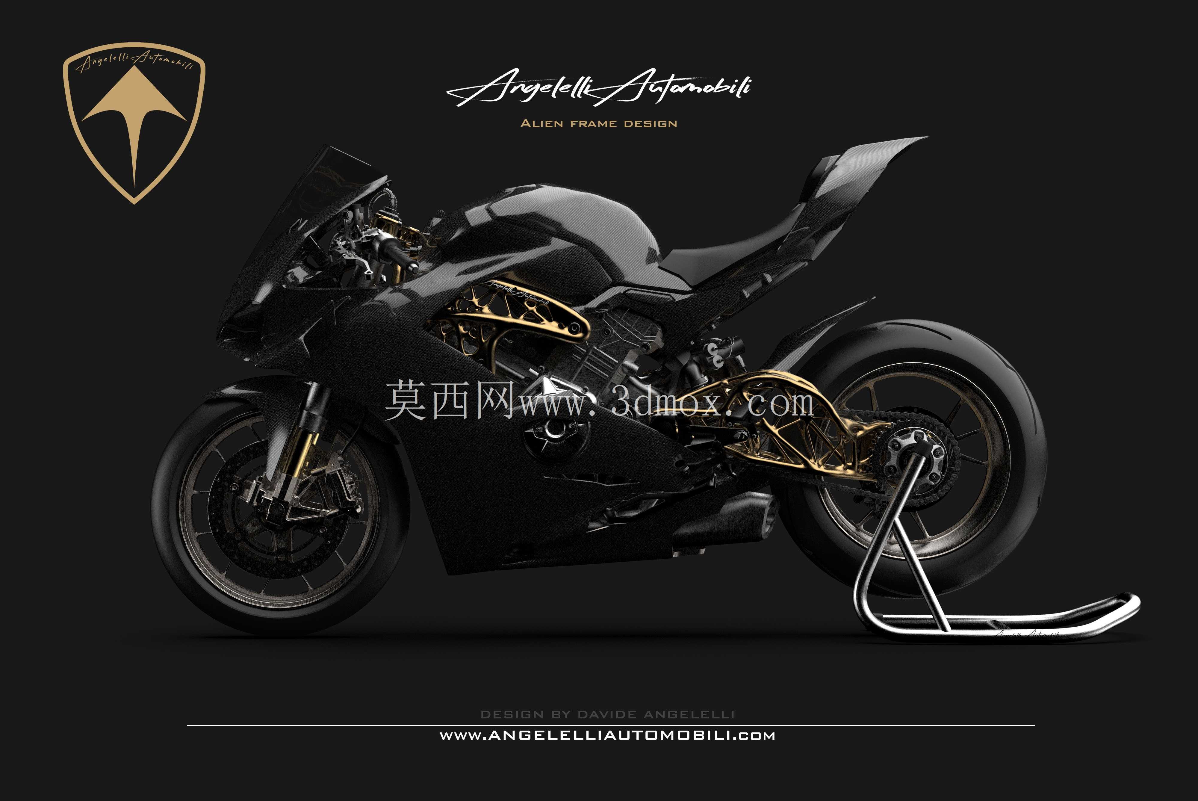 杜卡迪 Panigale V4 生成外星人概念设计