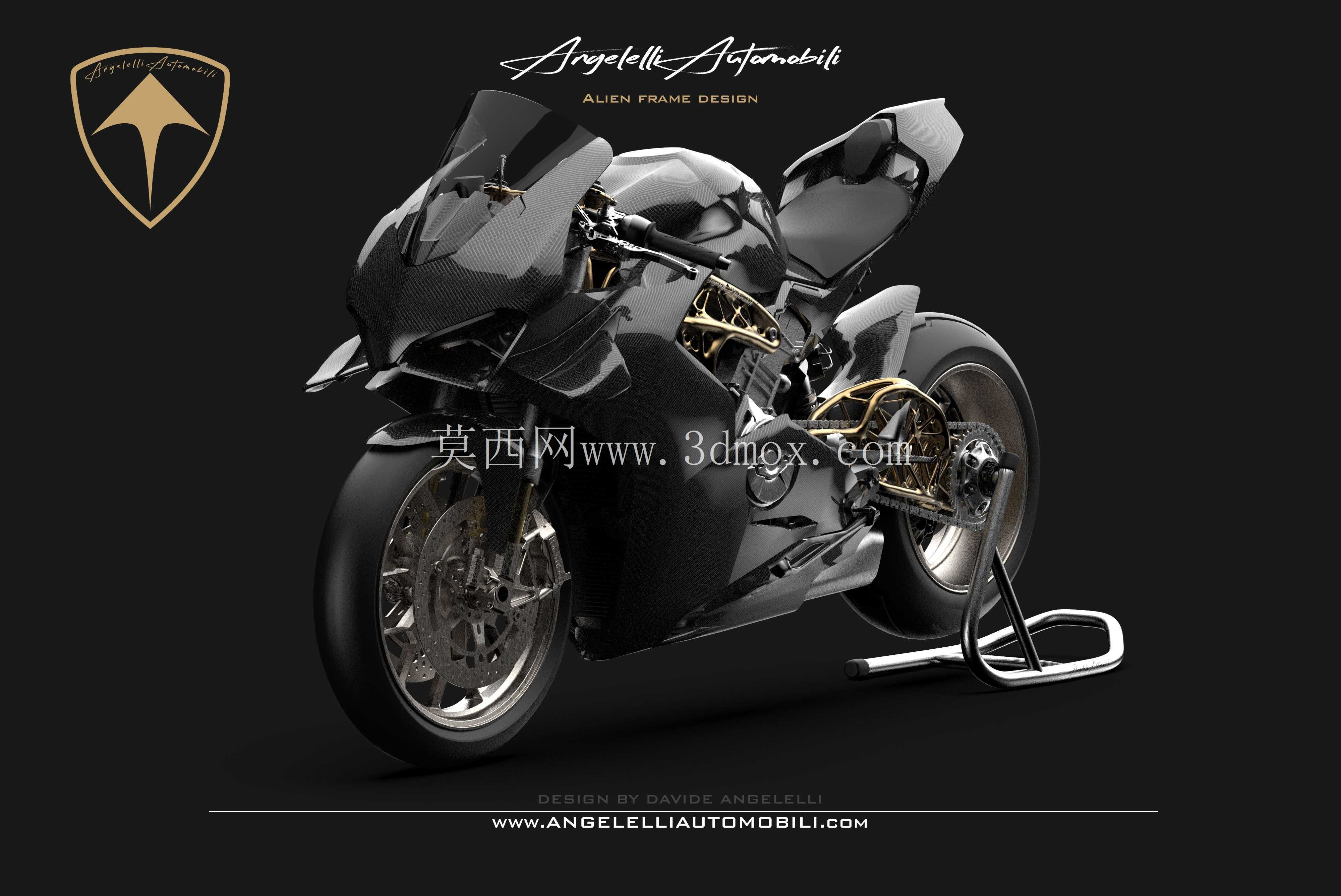 杜卡迪 Panigale V4 生成外星人概念设计