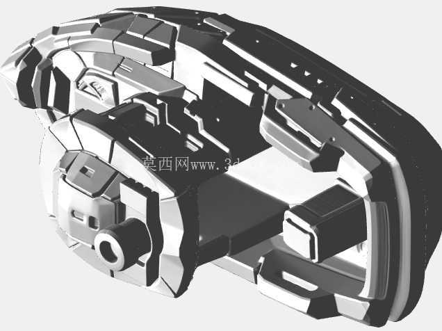 装甲板凳 | 加固船测试模型| 可打印机械概念 CAD