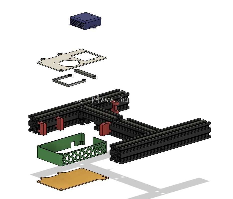 Ender 3 MKS Gen 1.4 ���� + 50mm ���Ⱥ�̨��