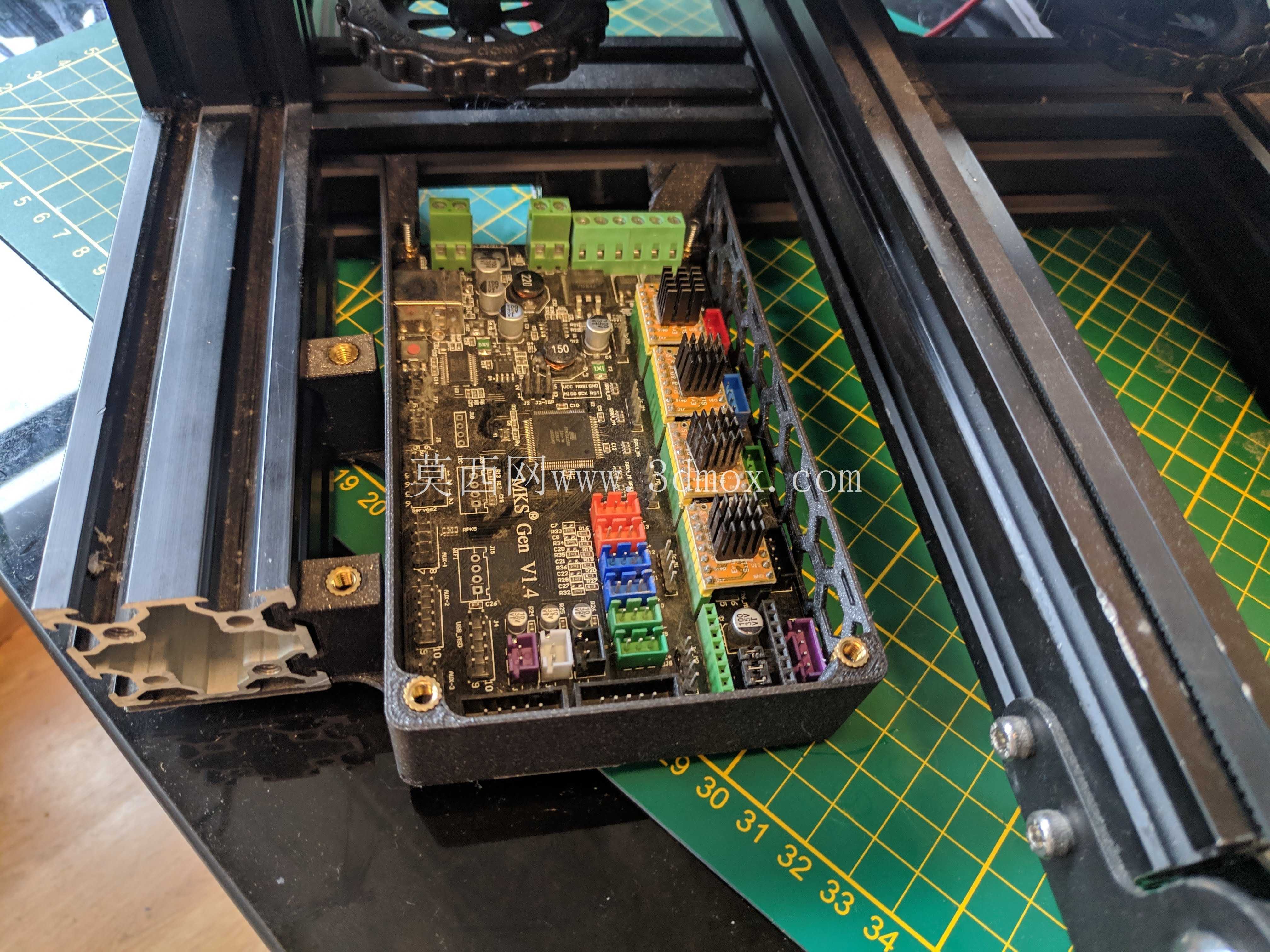 Ender 3 MKS Gen 1.4 盒子 + 50mm 风扇和台阶