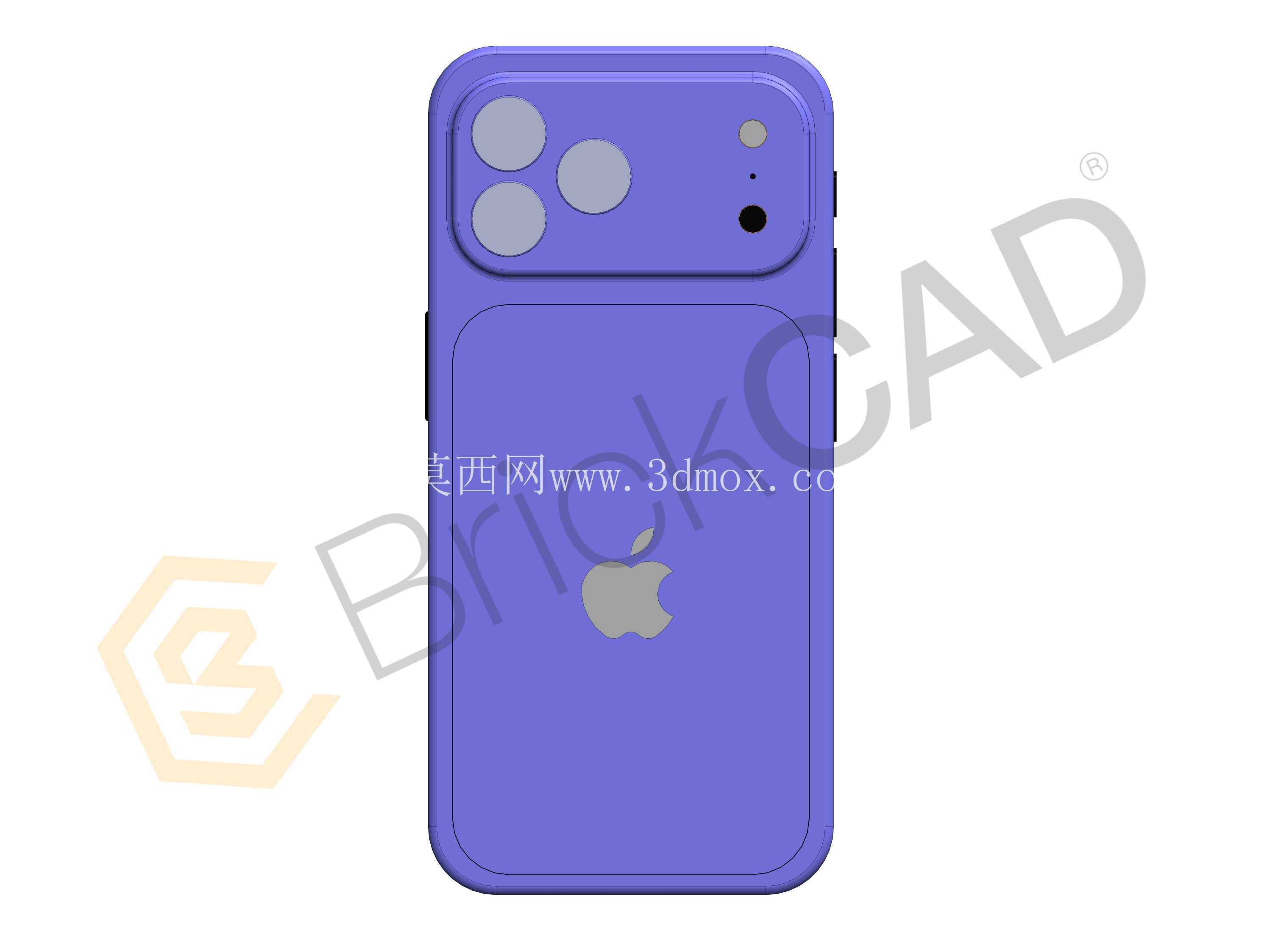 可打印的 iPhone 17 | 为 SLA、SLS、FDM 做好准备 | 工业CAD模型