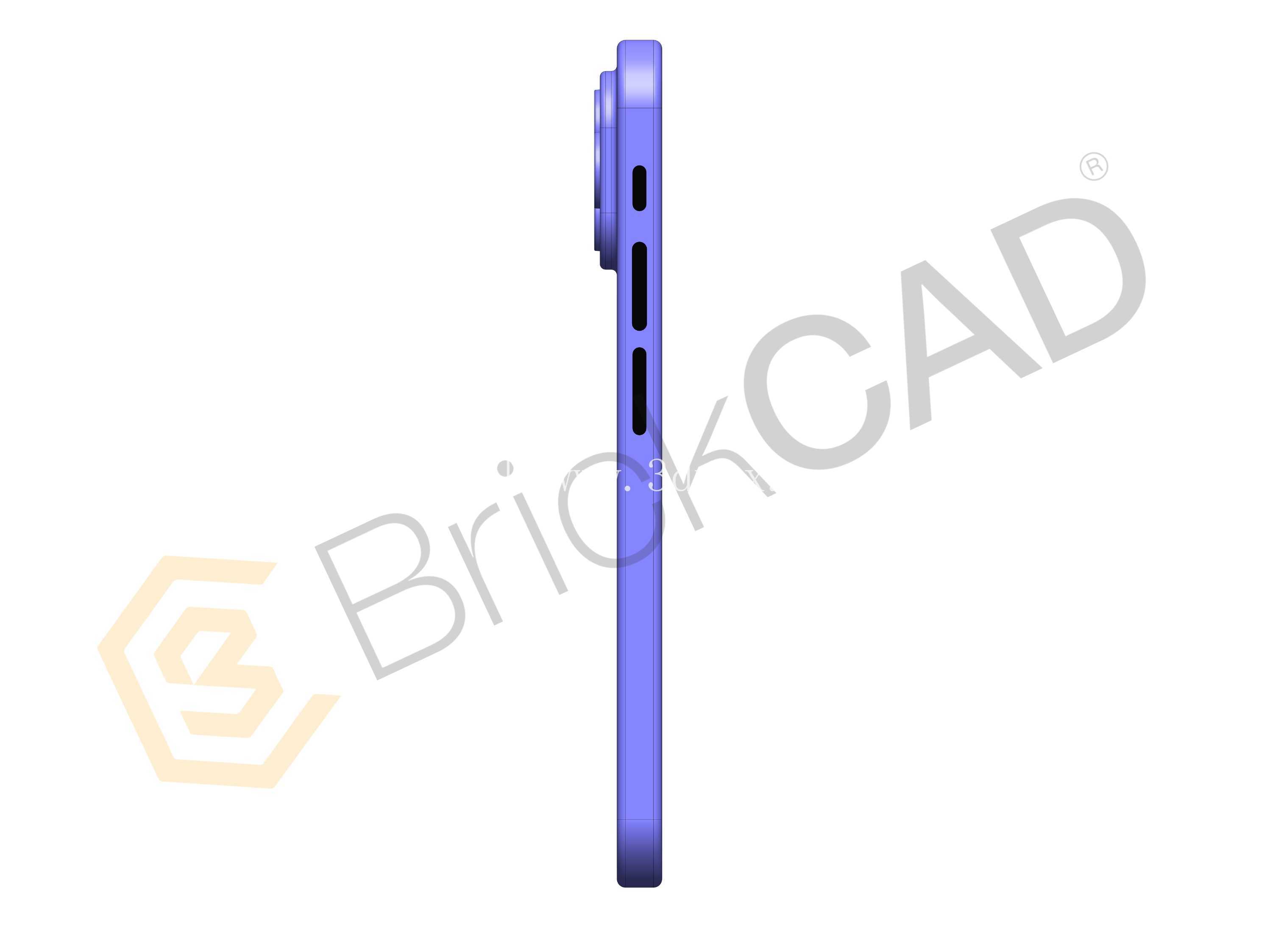 可打印的 iPhone 17 | 为 SLA、SLS、FDM 做好准备 | 工业CAD模型
