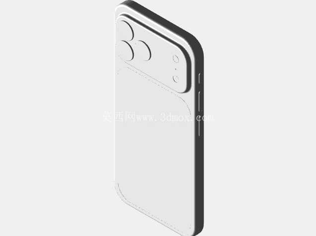 可打印的 iPhone 17 | 为 SLA、SLS、FDM 做好准备 | 工业CAD模型