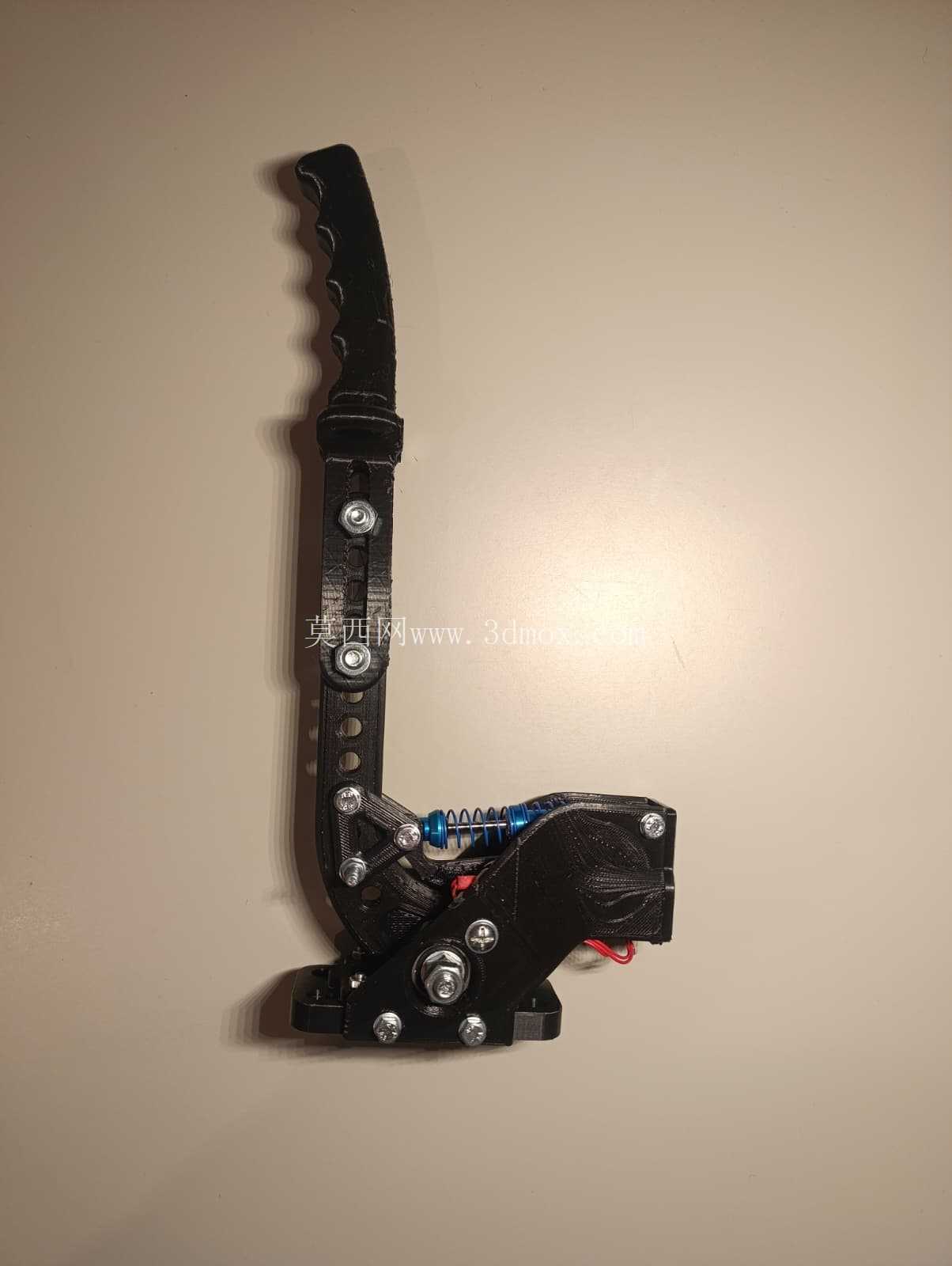 DIY 3D 打印模拟赛车手刹(完整项目链接)- 预览部分