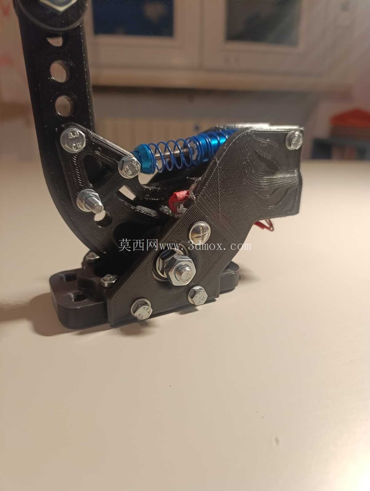 DIY 3D 打印模拟赛车手刹(完整项目链接)- 预览部分