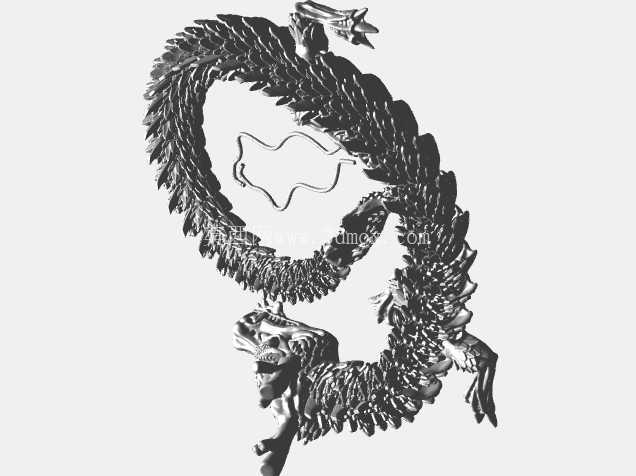 3D打印铰接式中国龙