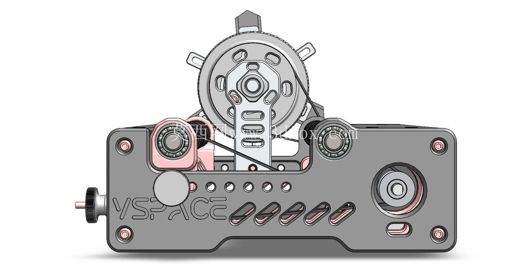 激光雕刻机旋转滚筒\"CREALITY-ROTARY-ROLLER\"
