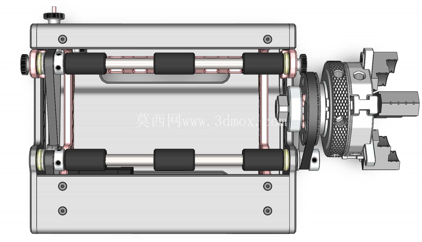 激光雕刻机旋转滚筒\"CREALITY-ROTARY-ROLLER\"