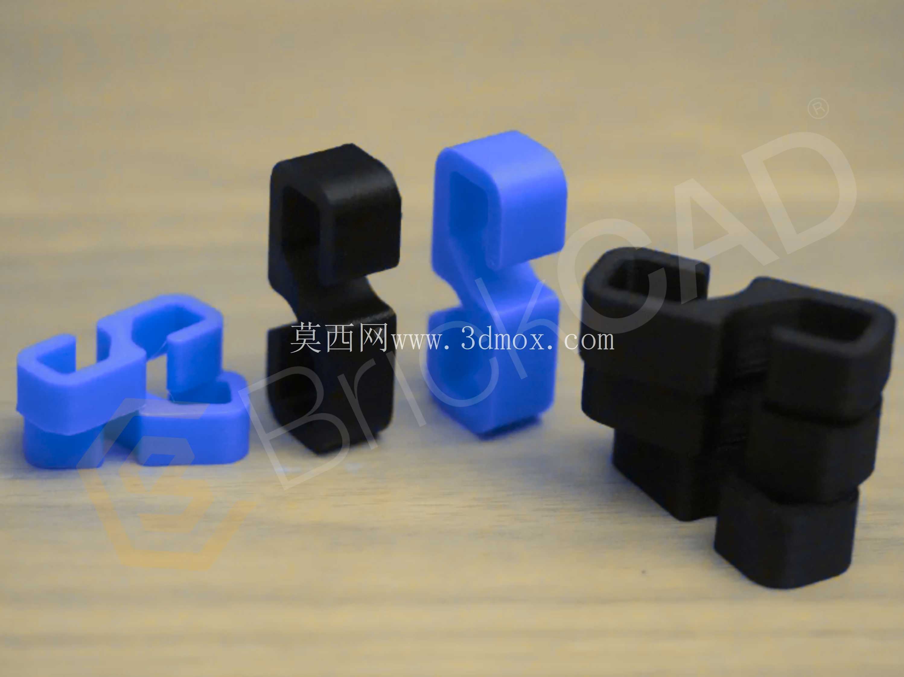 电缆夹 – 3D 可打印 CAD 模型 | 用于电缆管理的 SolidWorks 设计