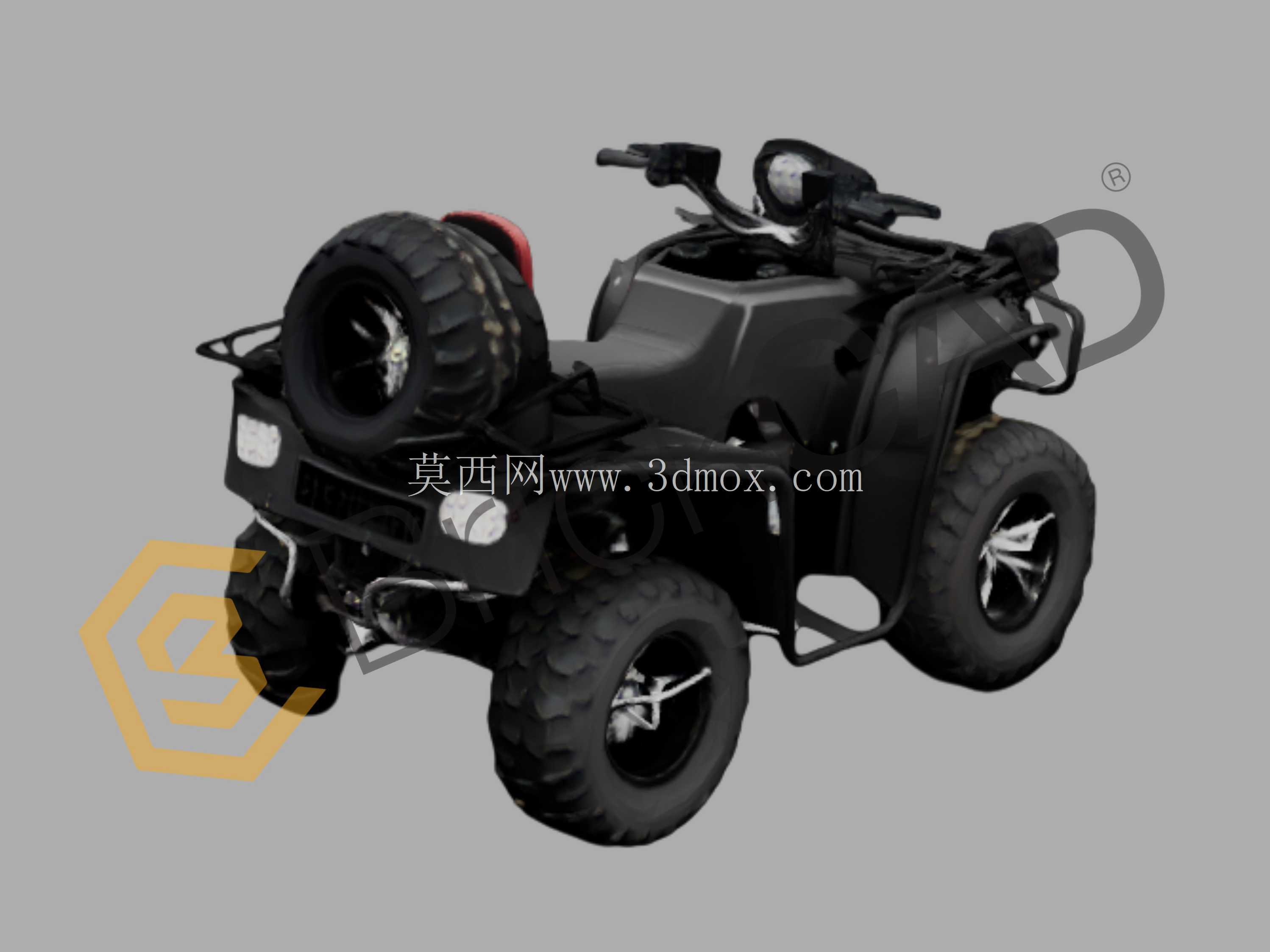 Super Hunk 250cc �C 3D �ɴ�ӡ CAD ģ�� | ��ϸ�� SolidWorks Ħ�г����