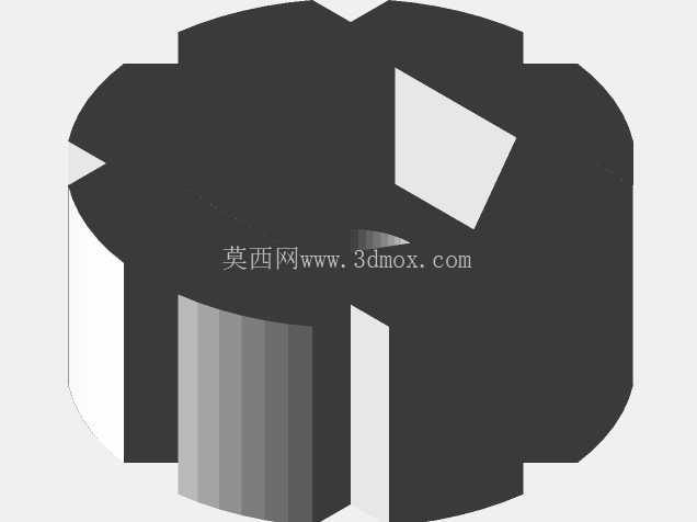 中心配重笔安装座
