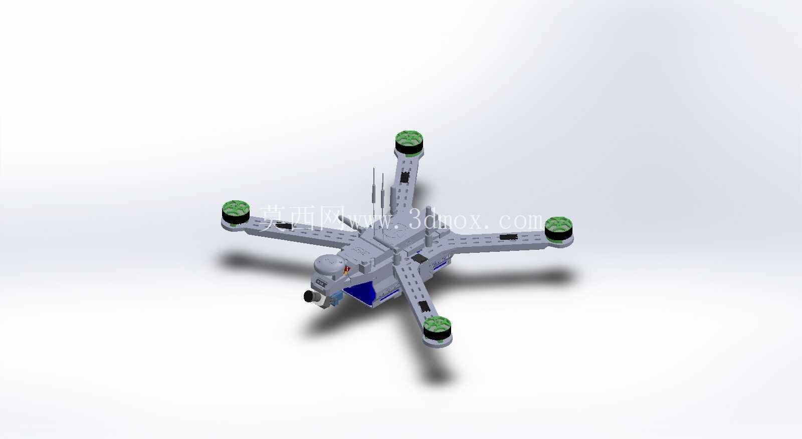 UAS115 SKY SHARK - 3D ��ӡ 500 �������ض�����