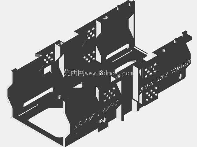 UAS115 SKY SHARK - 3D 打印 500 毫米重载多旋翼