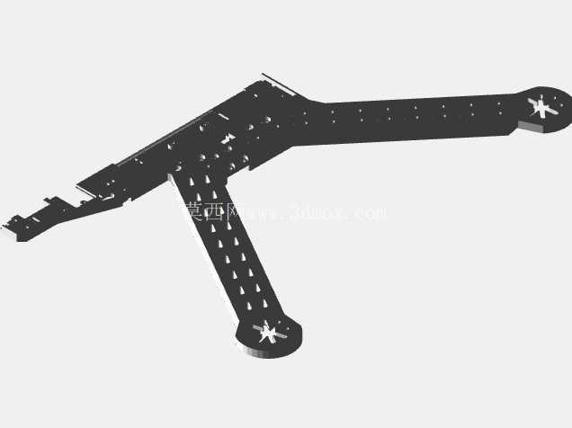 UAS115 SKY SHARK - 3D 打印 500 毫米重载多旋翼