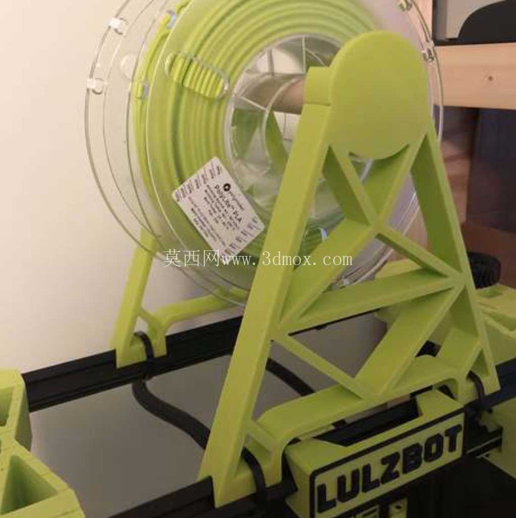 LulzBot TAZ SideKick 线轴支架顶部安装