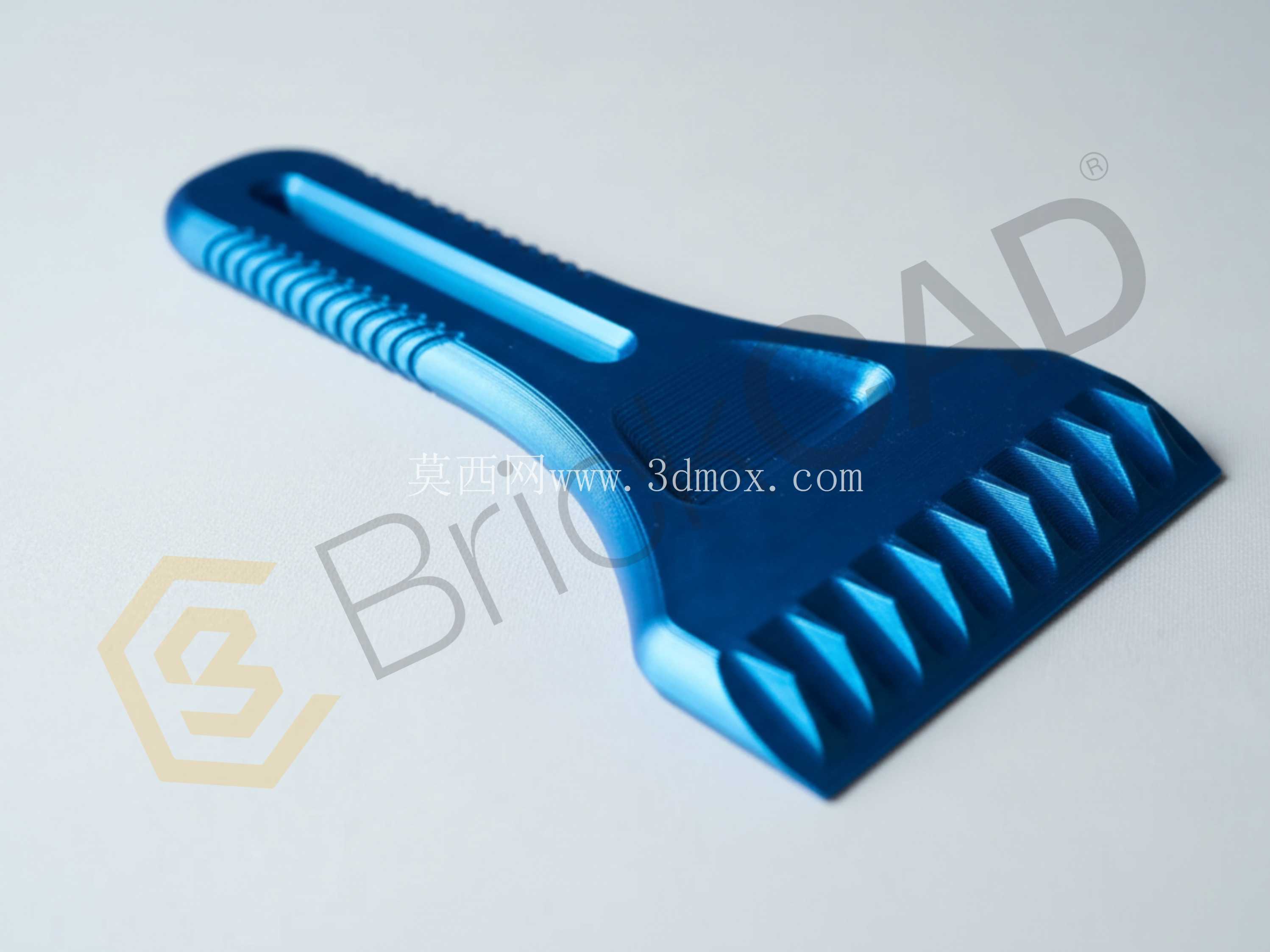 终极冰刮刀| 汽车冬季使用的可打印 CAD 模型