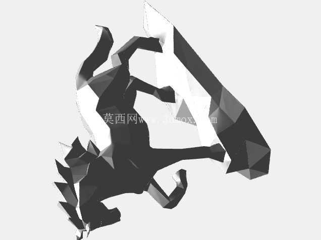 马 – 3D 可打印 CAD 模型 | SolidWorks 雕像或原型设计
