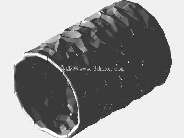 皱巴巴的笔筒| 有机桌面收纳件 CAD 模型 | 为 SLA、SLS、FDM 做好准备
