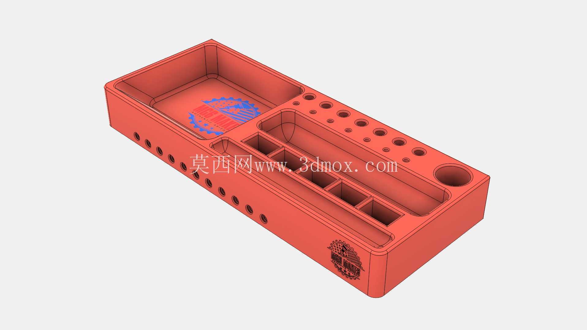 10\" 爱好铣床磁性工作托盘 (Carbide3D)
