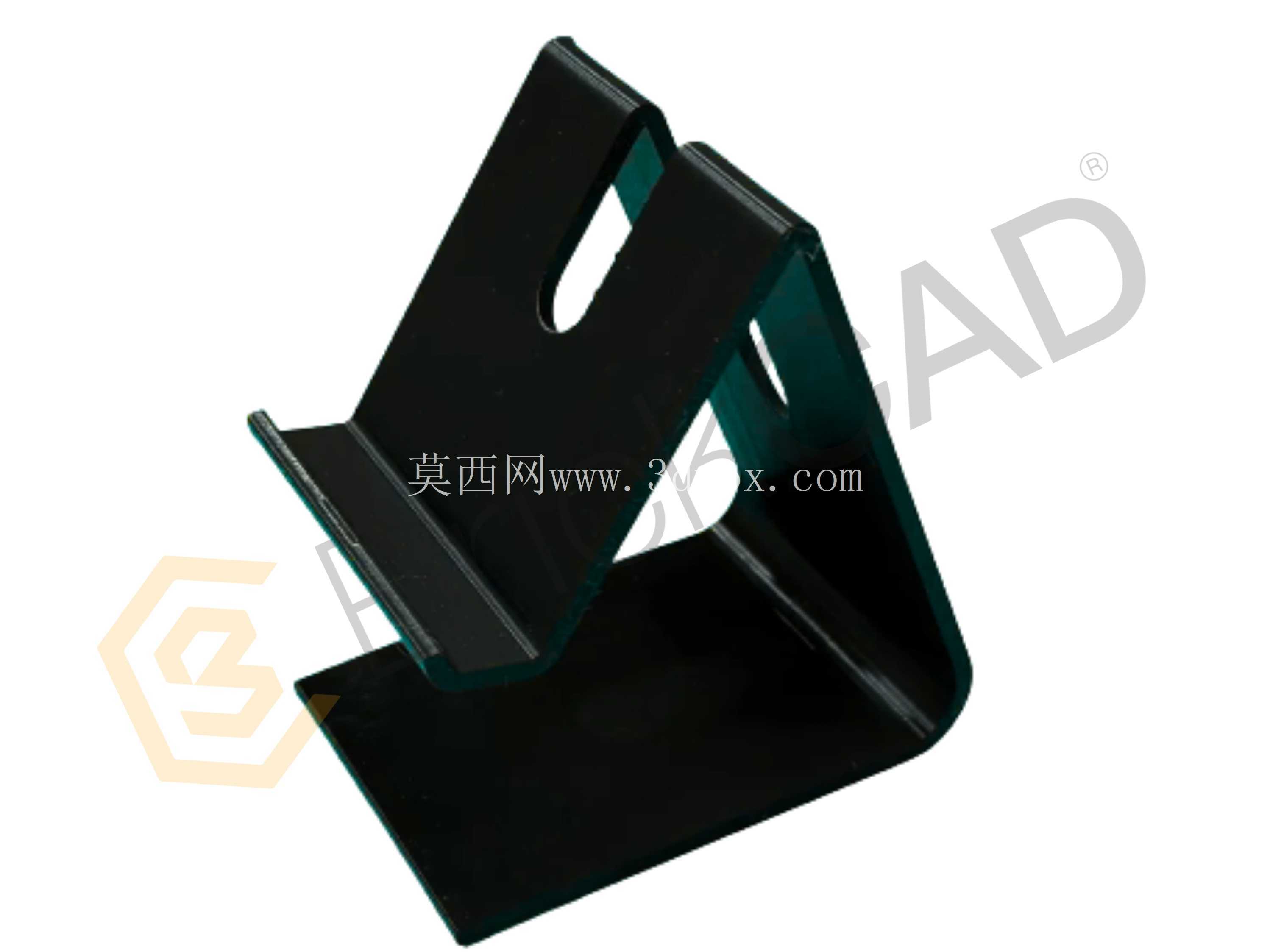 时尚的手机支架 | 桌面配件的可打印 CAD 模型