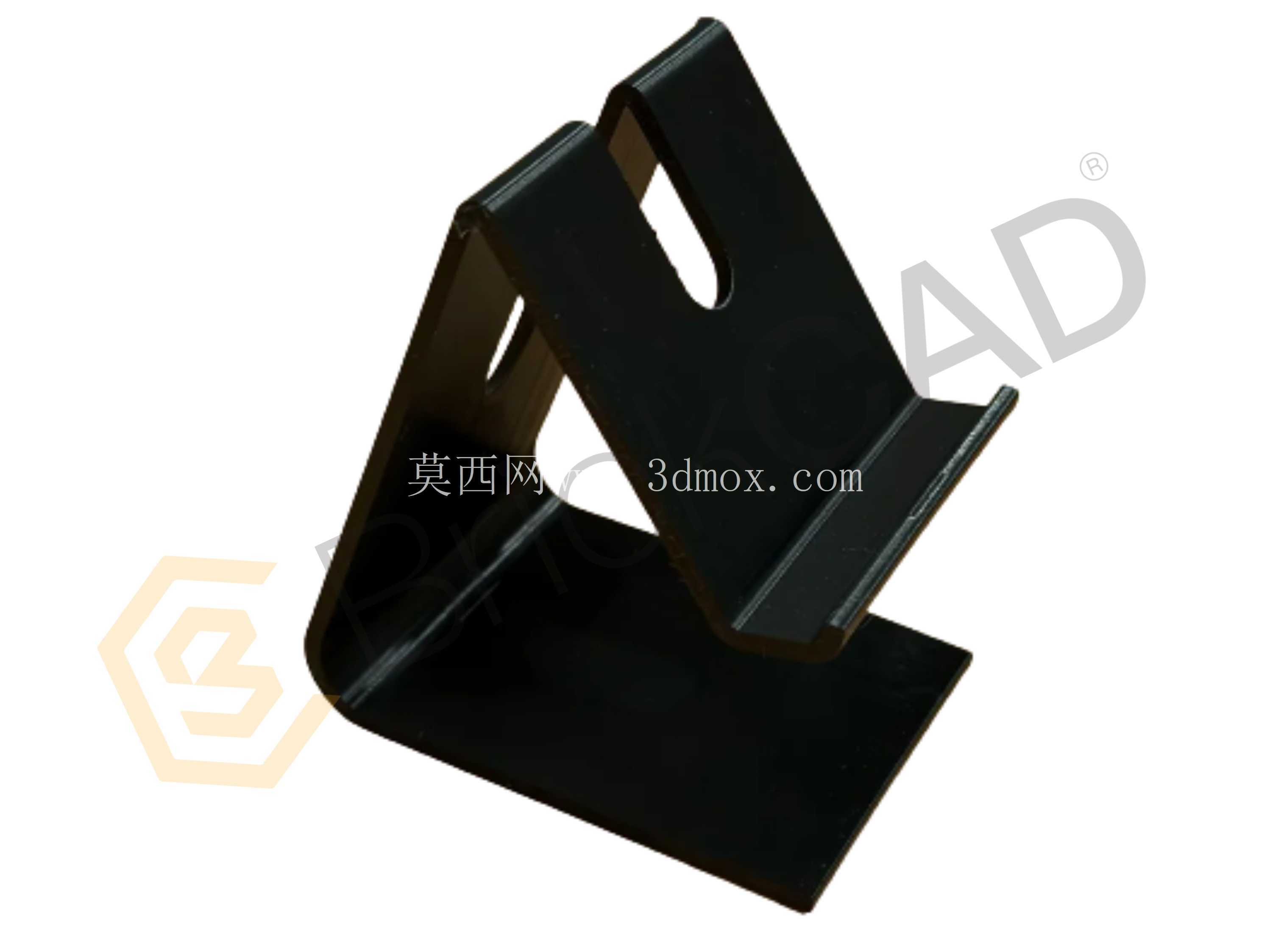 时尚的手机支架 | 桌面配件的可打印 CAD 模型