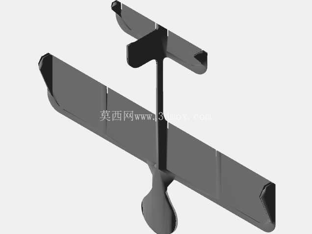 滑翔机 – 3D 可打印 CAD 模型 | SolidWorks 飞机设计