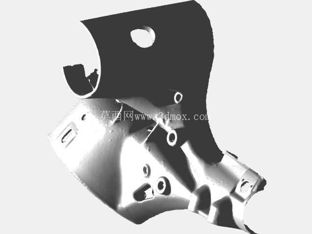 Piaggio Vespa PX disco 3D 扫描车把部分