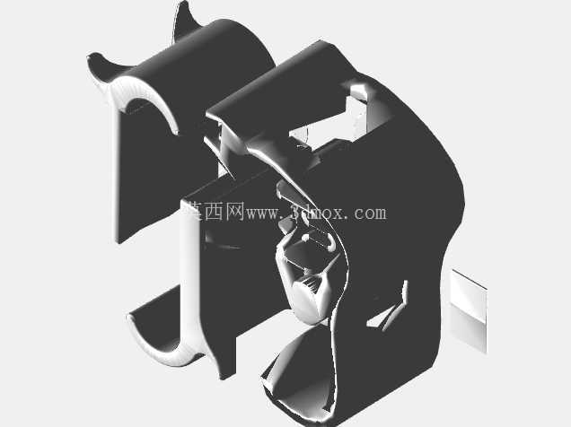 可调节控制器手机支架 - 3D 可打印 CAD 模型 | 符合人体工程学的 SolidWorks 游戏配件设计